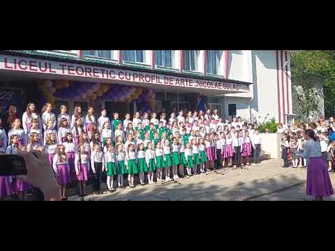 "Planeta limbii", corul unit(mic-mediu), Liceul Teoretic cu Profil de Arte Nicolae Sulac, Chisinau.