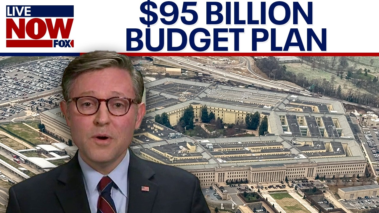 WATCH: House adopts $95 billion budget plan, Speaker Johnson reacts
