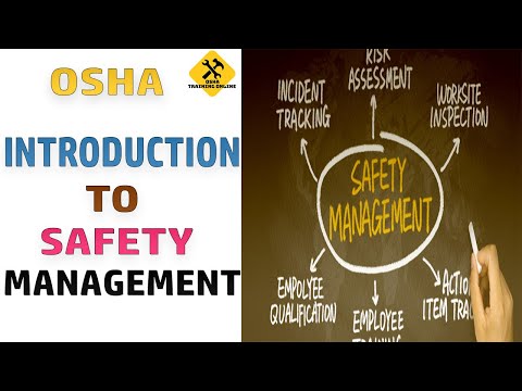 Osha Training Online - 02 - Introduction to health and safety management system