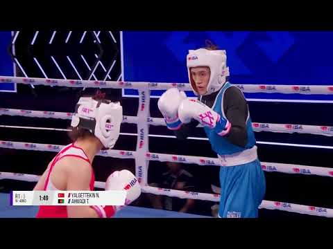 R32 W48kg YALGETTEKIN NURSELEN (TUR) vs AHMADI TAMANA (AFG) | IBA WWCHs Niš 2025