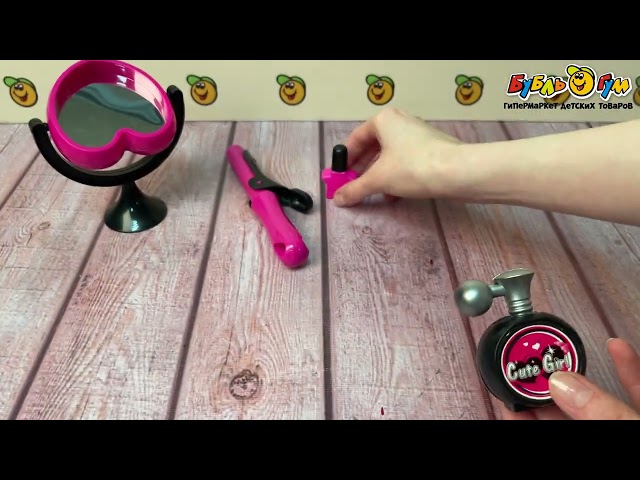 Набор стилиста игровой Lanson Toys для стрижки волос с 3лет - видео