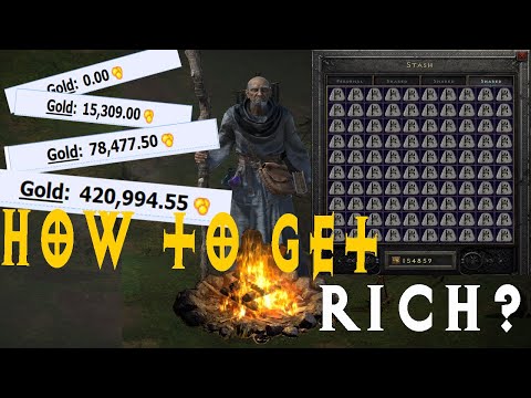 D2R: How To Get Rich TOP3 ways in 2023