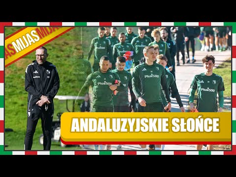 LEGIA IN ANDALUSIA. FIRST SUNNY TRAINING