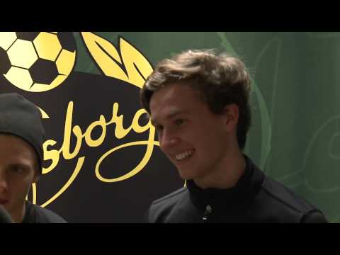 U21 Eftersnack Simon Hedlund och Adam Lundqvist