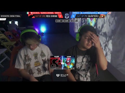Miercoles de Fight Club #10 Winners Semifinals OUT Regi Shikimi (GnW) vs OUT Quintero (Samus)