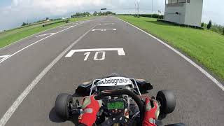 preview picture of video 'GOPR0016- Kart - tm 125 2t vs Honda 250 2t - Migliaro'