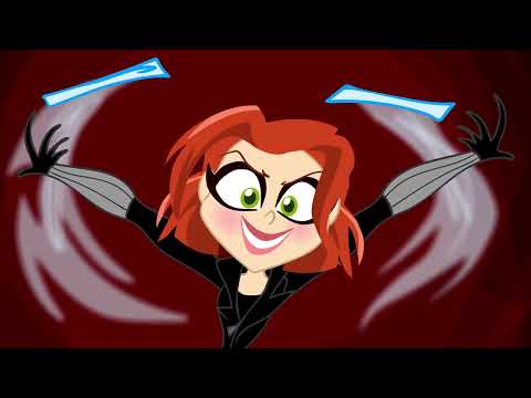 Marvel Superhero Girls - Black Widow's transformation