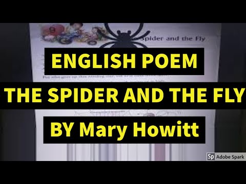 The Spider And The Fly By Mary Howitt