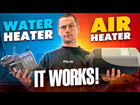Webasto & Chinese diesel heater hybrid (welded together)