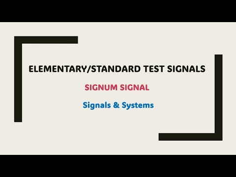 1.3.5 Signum Signal