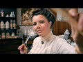 The Hair Parlour ASMR Roleplay Edwardian Era Haircut Brushing Shampoo Scalp Exam Massage