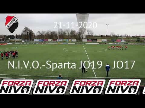 Oefenpotje JO19 tegen de JO17