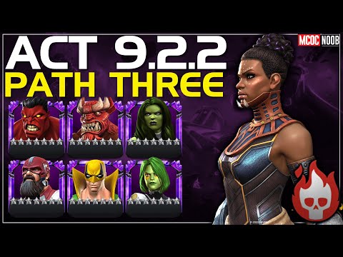 The HARDEST SCOURGE Path in MCOC Act 9.2.2: How to Defeat The Shuri Boss!