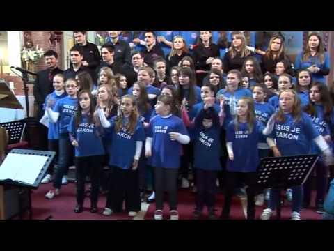 Dječji zbor Sanctus - On u ruci drži svijet