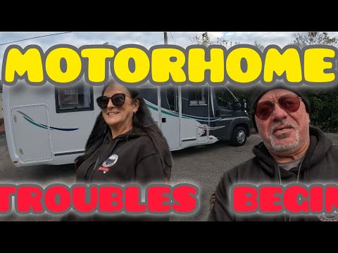 “First Trip in Our New Motorhome! 🍽️ Great Pub Stop… Then Trouble in the van.