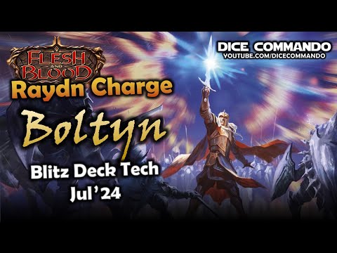 Boltyn Raydn 🗡️ Blitz Deck Tech Jul'24 | Flesh and Blood TCG | Go Again! Ep534