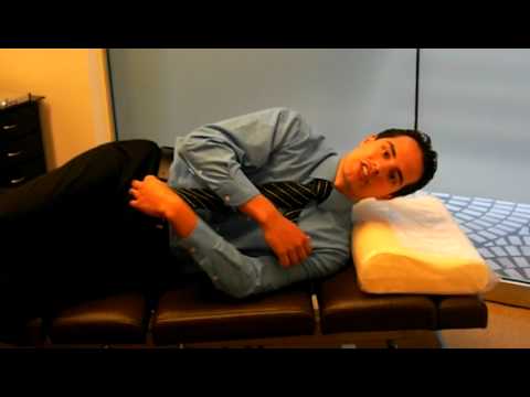 Side Sleepers: How to use a Cervical Pillow
