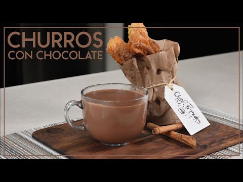 Como hacer CHURROS con Chocolate caseros. De forma segura, fácil y rápida. Todos los secretos.