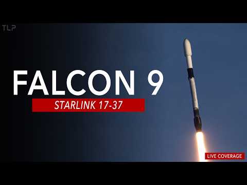 SpaceX Starlink 17-37 Launch from California
