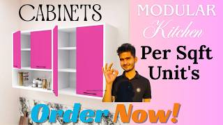 readymade upper kitchen cabinets for Indian kitchen at Rs.3,789/- only 6*3ft.