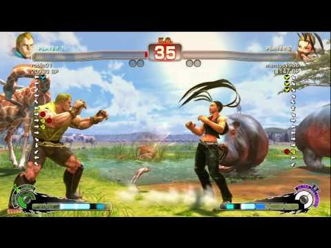 robin01 [Abel] vs mentos1986 [Ibuki] SSF4 Japanese Online Ranked Matches - TRUE-HD
