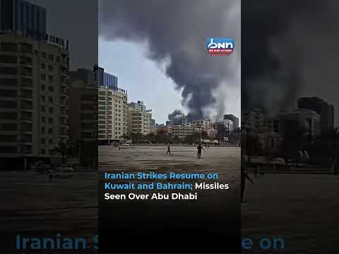 Breaking News | Iranian Missiles Hit Kuwait, Bahrain & Abu Dhabi | Gulf Tensions Escalate