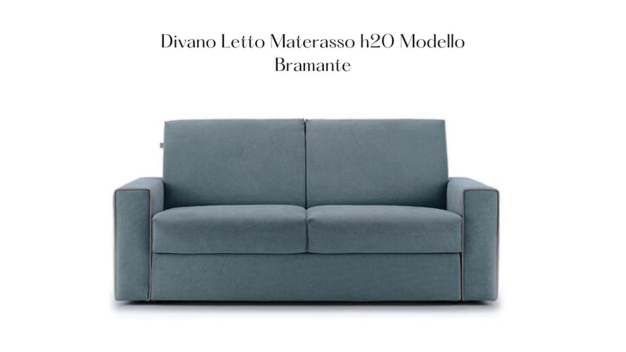 Divano Letto Materasso h20 Modello Bramante