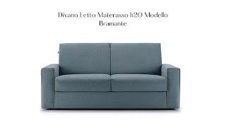 Divano Letto Materasso h20 Modello Bramante