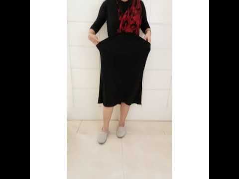 #tutorialdress #reviewdress #reviewdressmaxi Dress Midi Batik Hitam Dress Maxi Tanpa Lengan GESYAL