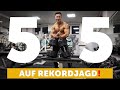 WIE OFT DRÜCKE ICH DIE 55KG KURZHANTELN❓