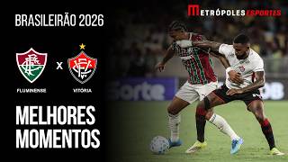 Fluminense 2 x 2 Vitória | Melhores Momentos | Brasileirão 2026