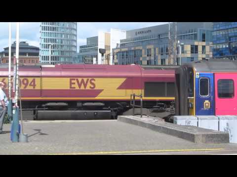 66094 Portbury-Portbury passes Bristol Temple Meads 28/05/15