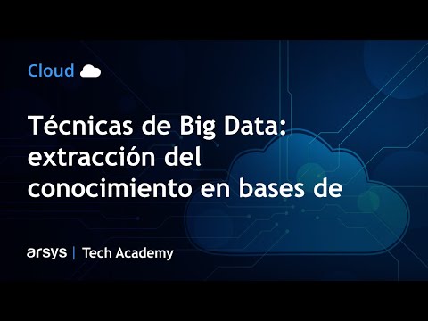 Webinar: Técnicas de Big Data: extracción del conocimiento en bases de datos