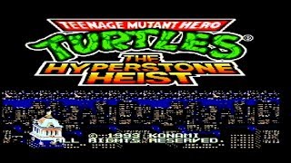 Sega Megadrive - Teenage Mutant Hero Turtles: The Hyperstone Heist