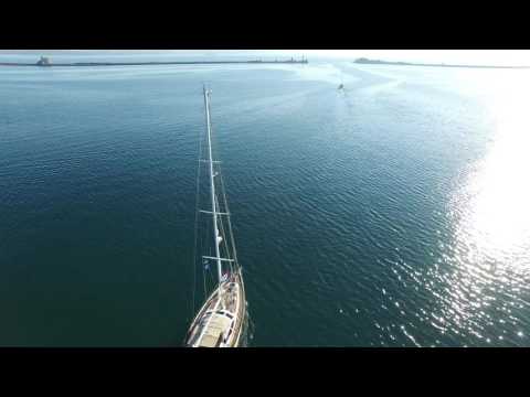 Seaflute leaving portland Harbour