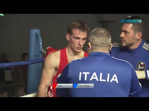 Combat  -57kg : Samuel Kistohurry vs Francesco Iozia