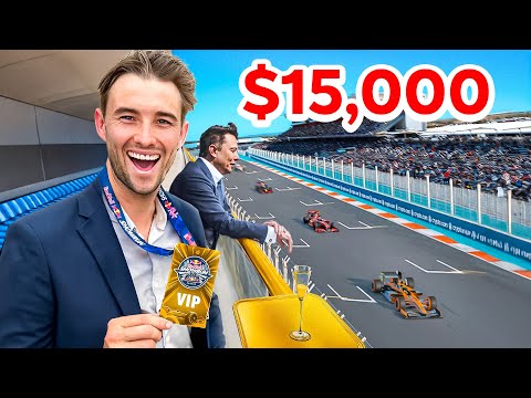 What a $15,000 VIP F1 experience looks like!