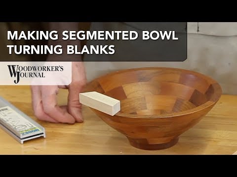 How to Make Segmented Bowl Turning Blanks