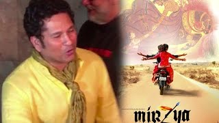 Sachin Tendulkar And Family At Mirzya Special Screening