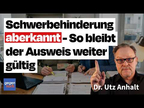 Video Thumbnail: Schwerbehinderung aberkannt – so bleibt der Behindertenausweis aber weiter gültig