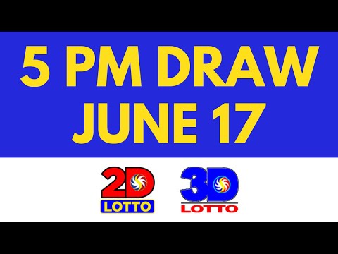 5pm Lotto Result Today June 17 2023 [Swertres Ez2]