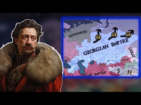 I made EU4 Georgia a COLONIAL Super Power