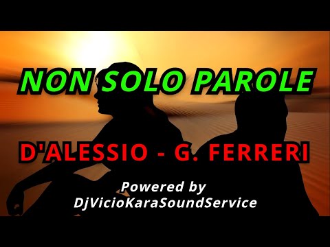 🎤 Gigi D’Alessio ft. Giusy Ferreri – Non solo parole 🎵 Karaoke con testo (Powered by 🎧 DjVicioKSS)