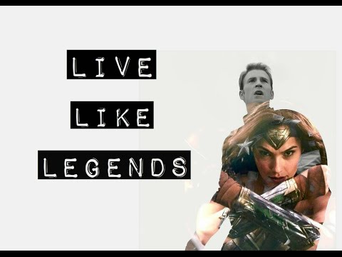 Wonder Woman & Captain America || Live Like Legends