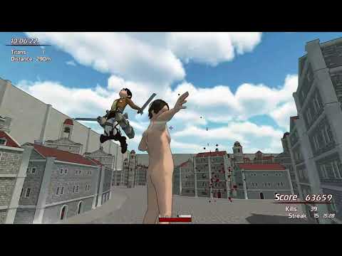 Roark's Attack on Titan Fan game, S rank 49 kills