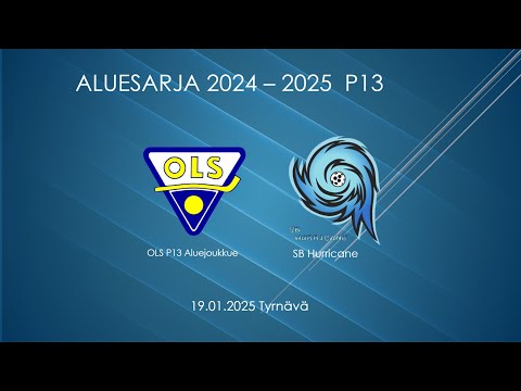 OLS P13 Aluejoukkue - SB Hurricane, aluesarja 19.01.2025