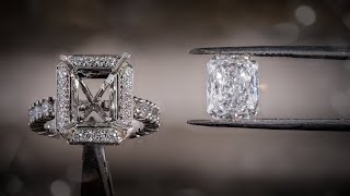 Making A 3ct D FLAWLESS Engagement Ring