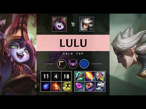 Lulu Top vs Camille - EUW Master Patch 25.S1.3