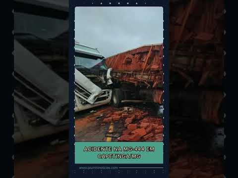 Acidente na MG-444 em Capetinga
