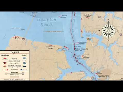 (HIST 3307 01) Battle of Hampton Roads Project Video